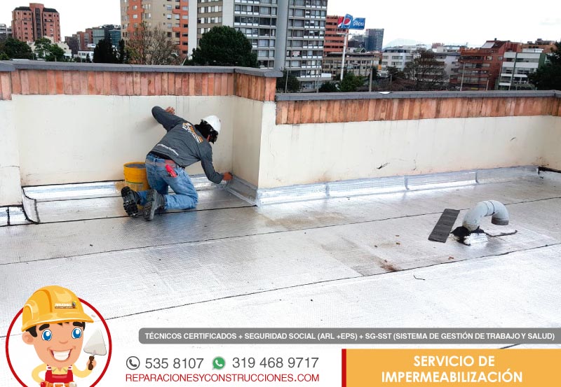 Servicio de Impermeabilización Bogotá